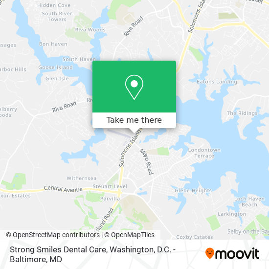 Strong Smiles Dental Care map