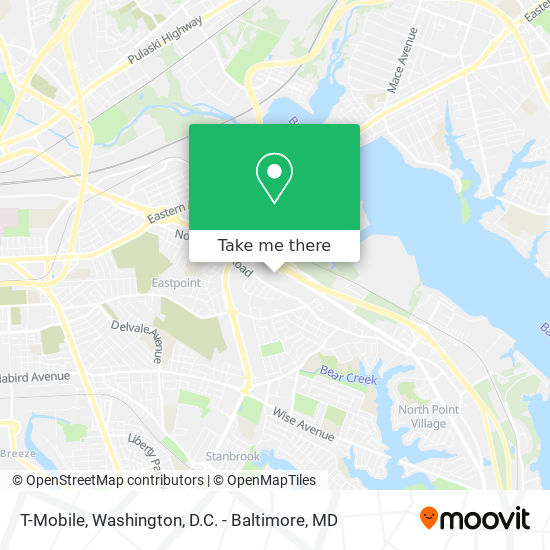 T-Mobile map