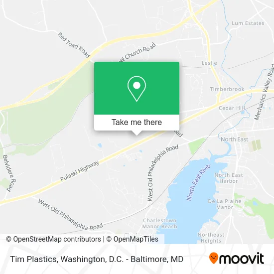 Tim Plastics map