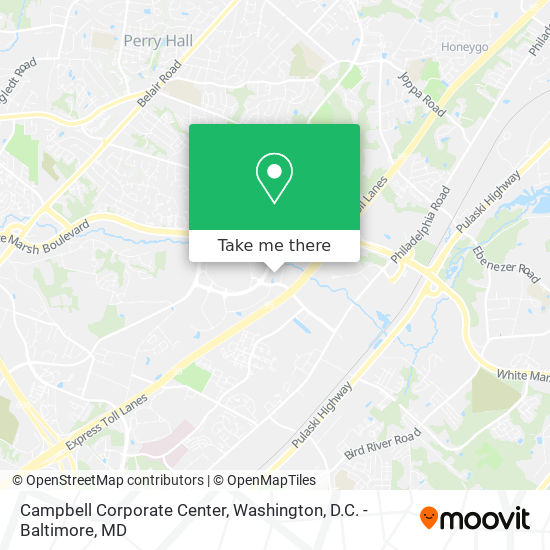 Campbell Corporate Center map