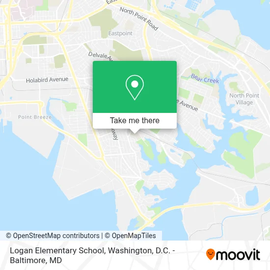 Logan Elementary School map