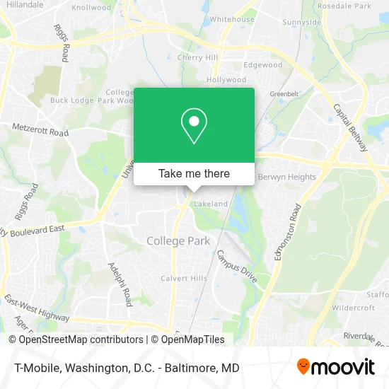 T-Mobile map