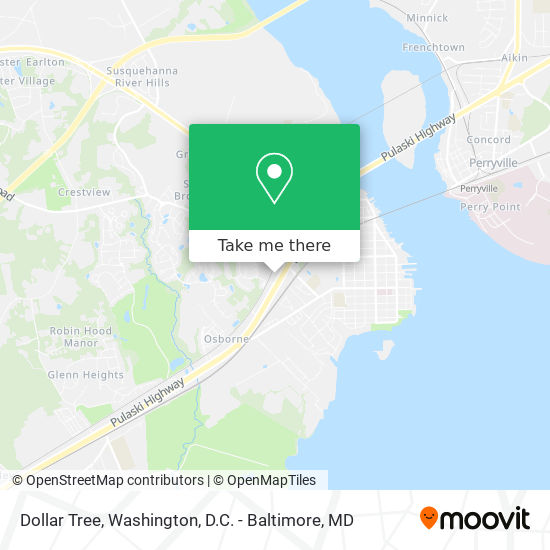 Dollar Tree map