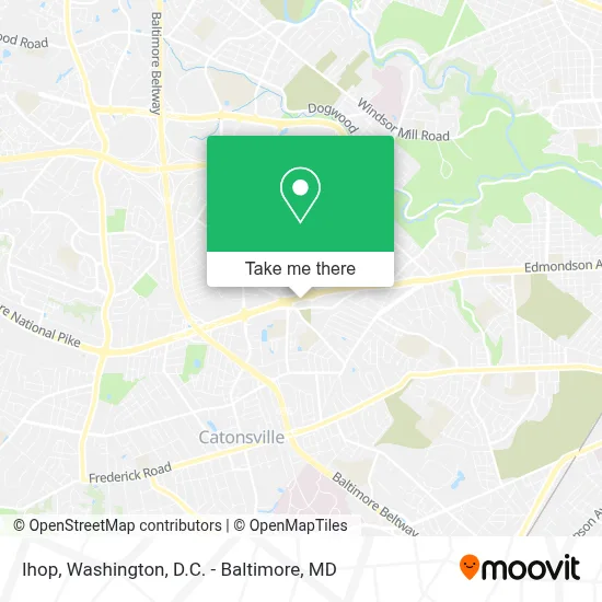 Ihop map