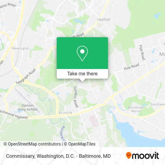 Commissary map