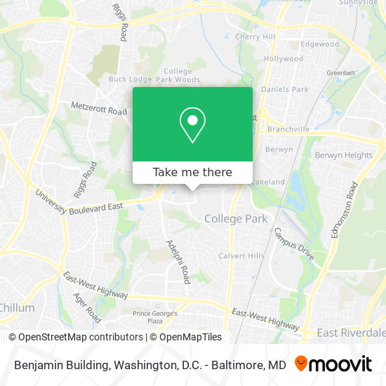 Benjamin Building map