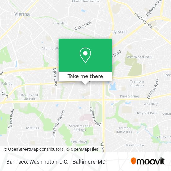 Bar Taco map