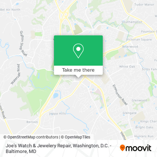 Joe's Watch & Jewelery Repair map