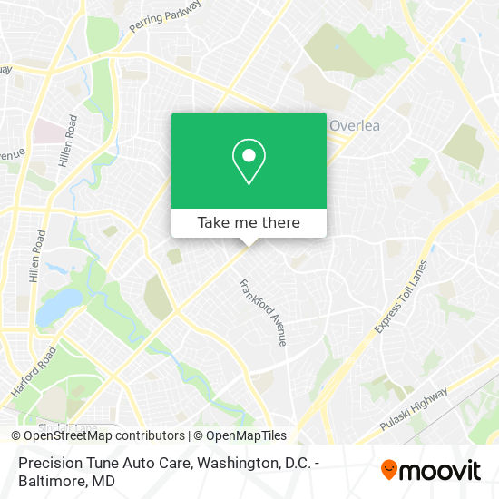 Precision Tune Auto Care map