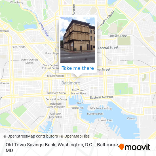 Mapa de Old Town Savings Bank