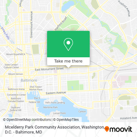 Mapa de Mcelderry Park Community Association