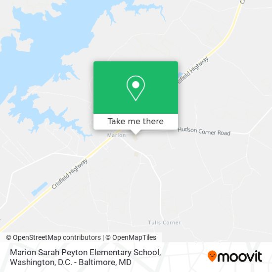 Mapa de Marion Sarah Peyton Elementary School