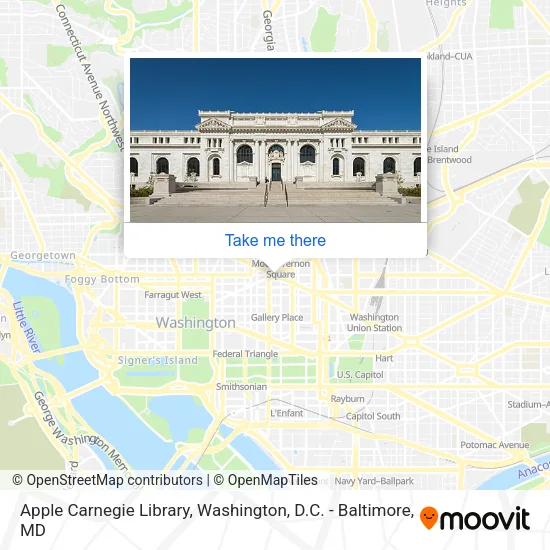 Apple Carnegie Library map