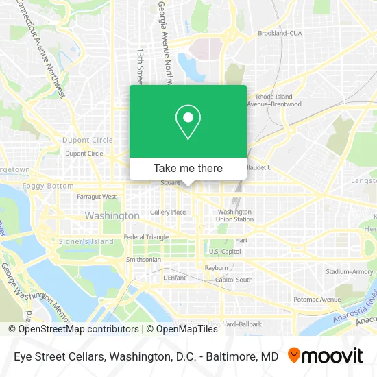 Mapa de Eye Street Cellars