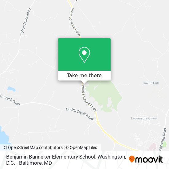 Mapa de Benjamin Banneker Elementary School