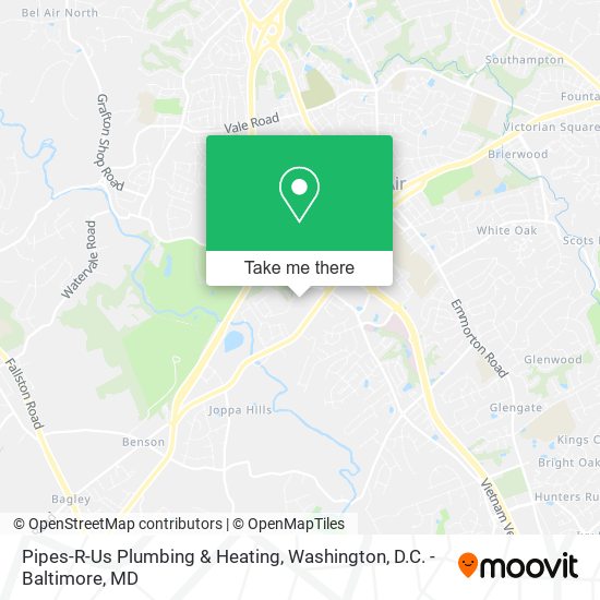 Pipes-R-Us Plumbing & Heating map