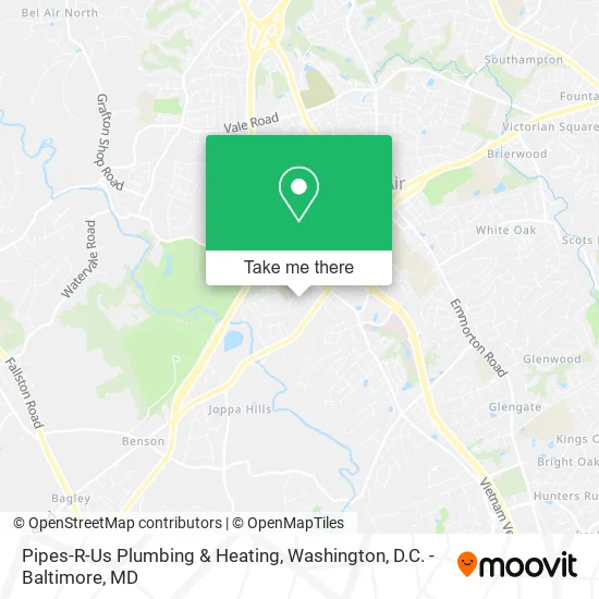 Mapa de Pipes-R-Us Plumbing & Heating