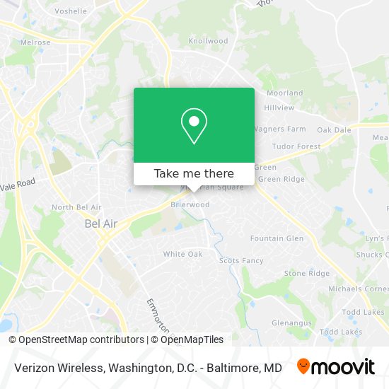 Verizon Wireless map