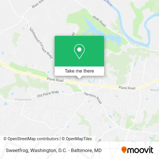 Sweetfrog map