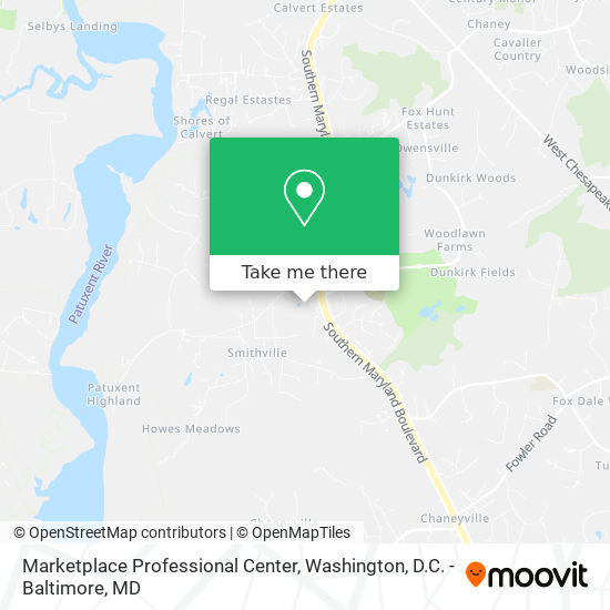 Marketplace Professional Center map