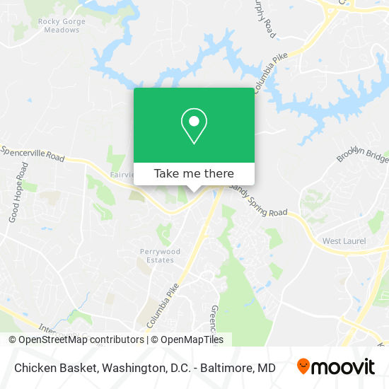 Chicken Basket map