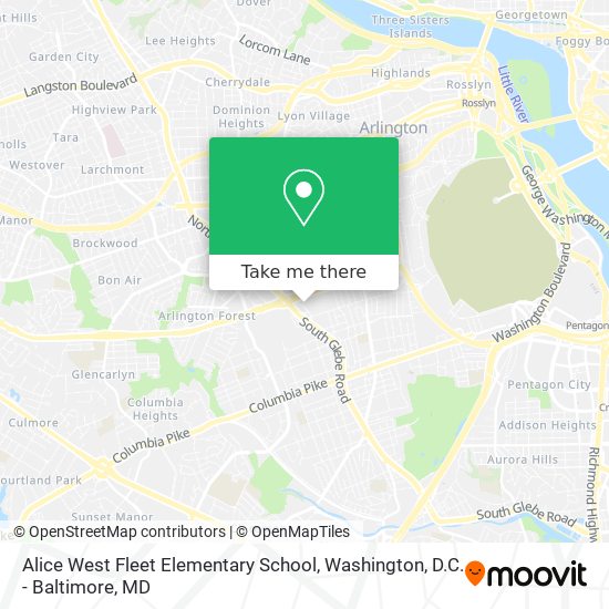 Mapa de Alice West Fleet Elementary School