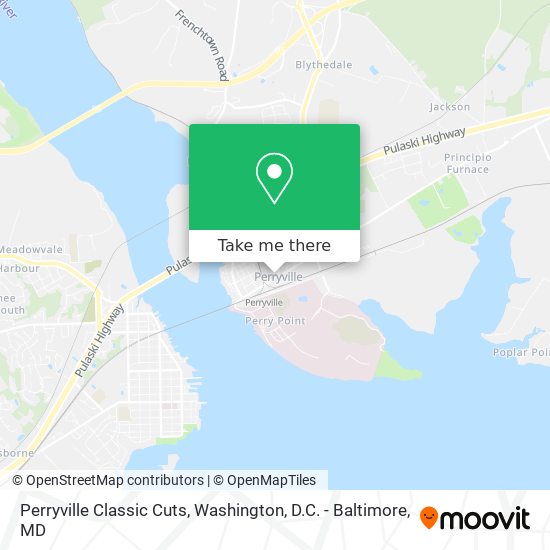Mapa de Perryville Classic Cuts