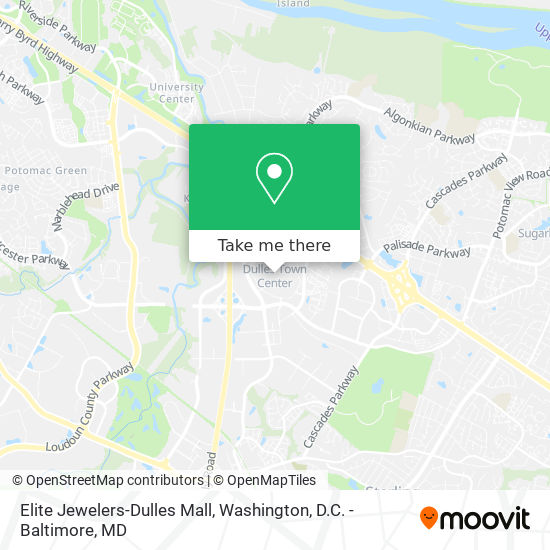 Elite Jewelers-Dulles Mall map