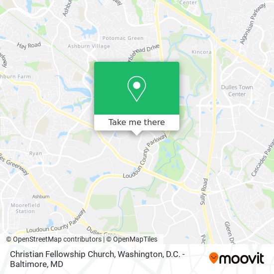 Christian Fellowship Church map