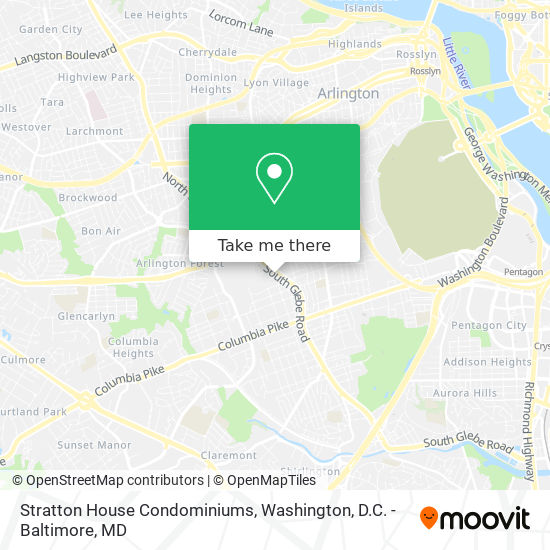 Stratton House Condominiums map