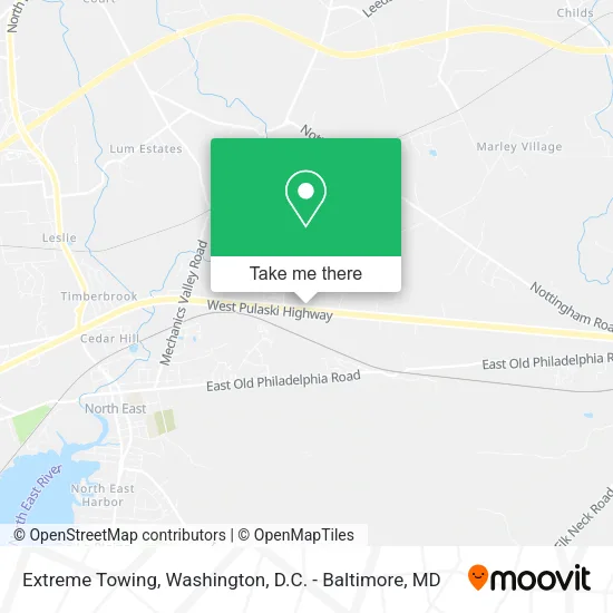 Extreme Towing map