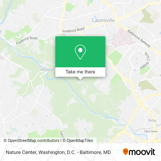 Mapa de Nature Center