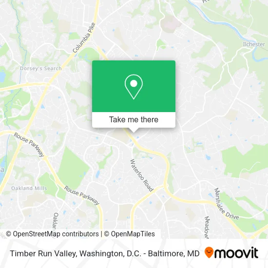 Mapa de Timber Run Valley
