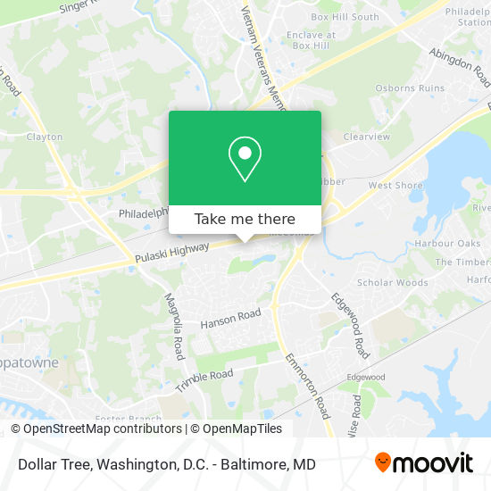 Dollar Tree map