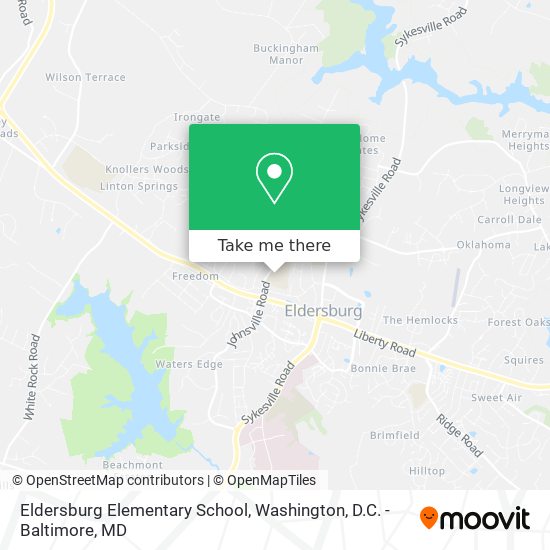 Eldersburg Elementary School map