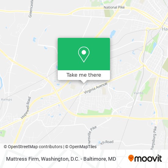 Mapa de Mattress Firm