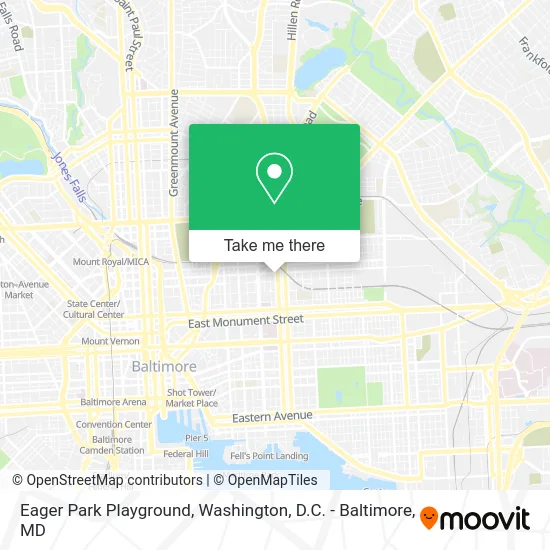 Eager Park Playground map