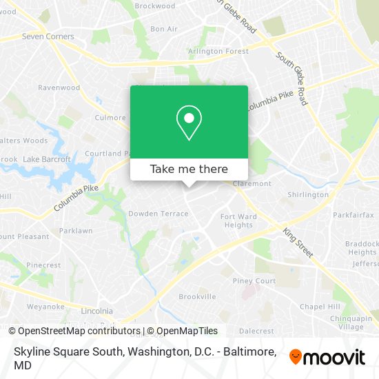Mapa de Skyline Square South