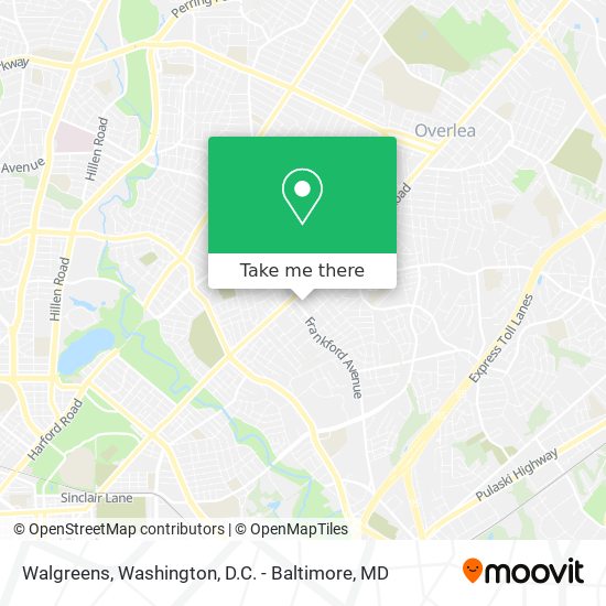 Walgreens map