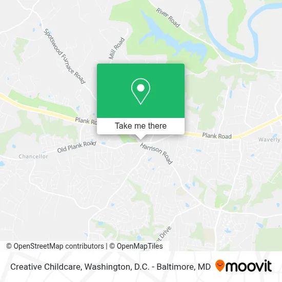 Creative Childcare map