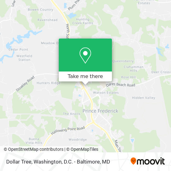 Dollar Tree map