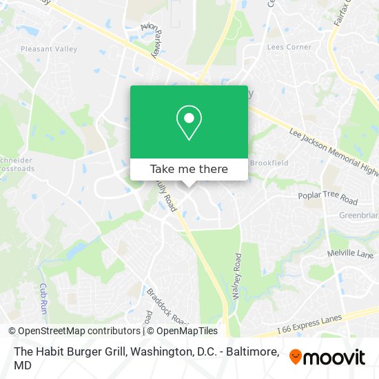 Mapa de The Habit Burger Grill