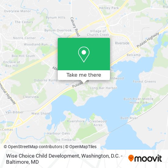 Mapa de Wise Choice Child Development