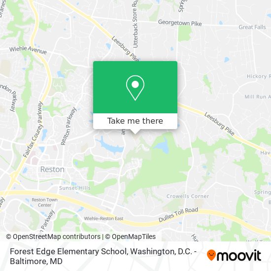 Mapa de Forest Edge Elementary School