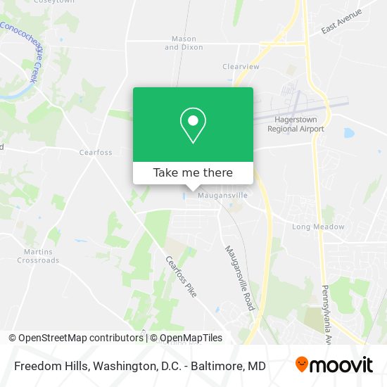 Freedom Hills map