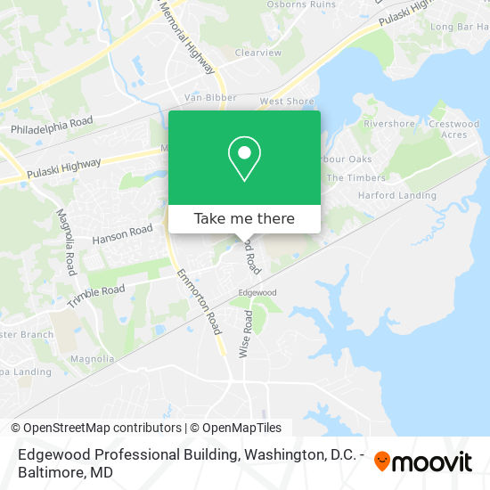 Mapa de Edgewood Professional Building