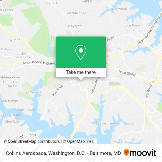 Collins Aerospace map