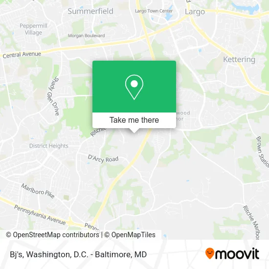 Bj's map