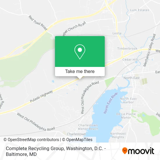 Complete Recycling Group map