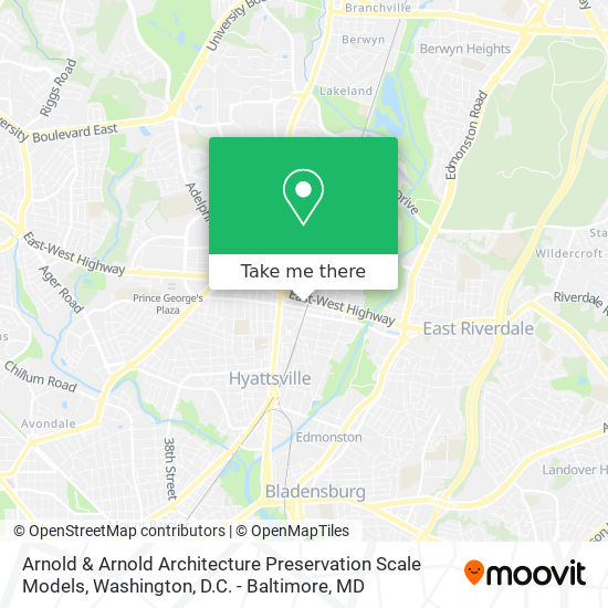 Mapa de Arnold & Arnold Architecture Preservation Scale Models